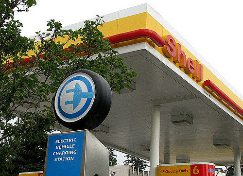 punto de carga gasolineras Shell