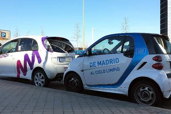 Emov y Car2go en Madrid