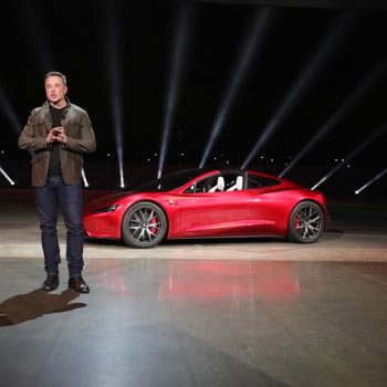 Tesla Semi truck roadster unveil