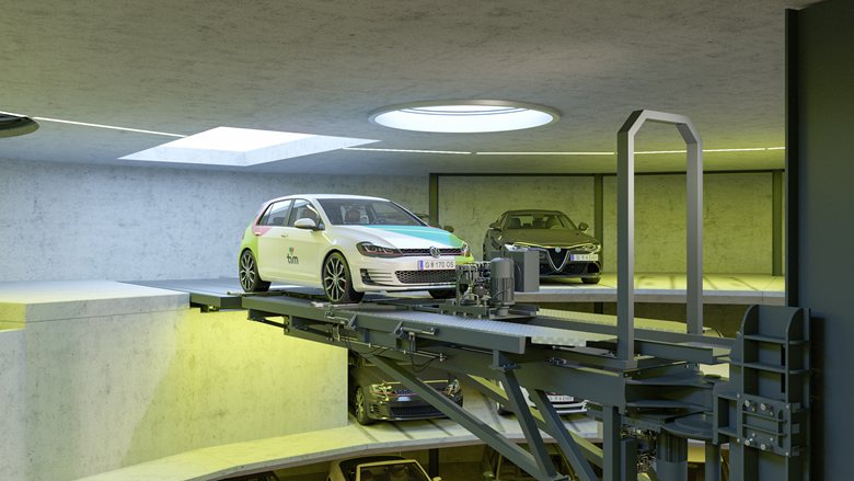 SUP-platform e-Golf sobre la plataforma del Smart Urban Parking