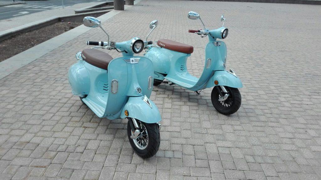 Fauro, la compañía de escúter canarios 100% eléctricos