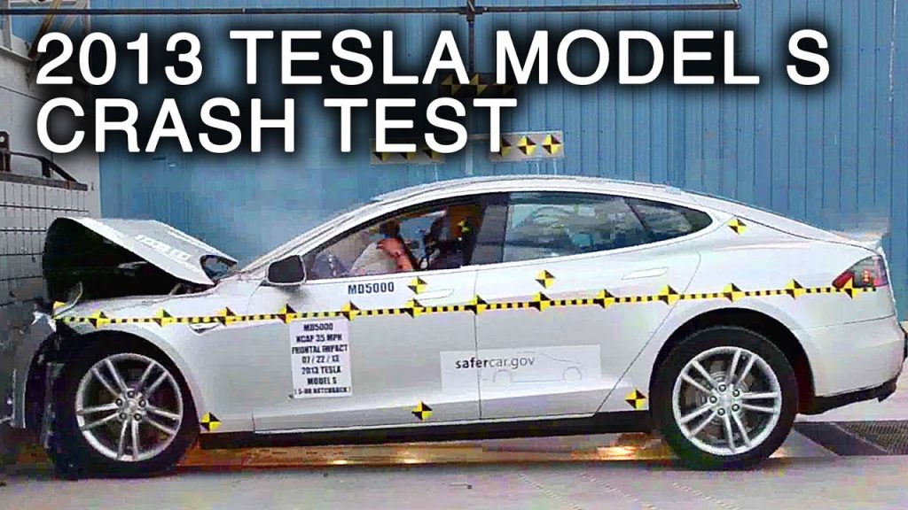 Model S crash test - 2013 Model S crash test - 2013