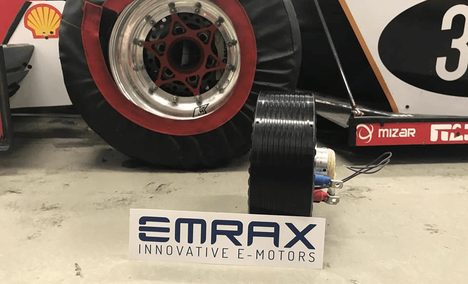 El motor de un vehículo eléctrico