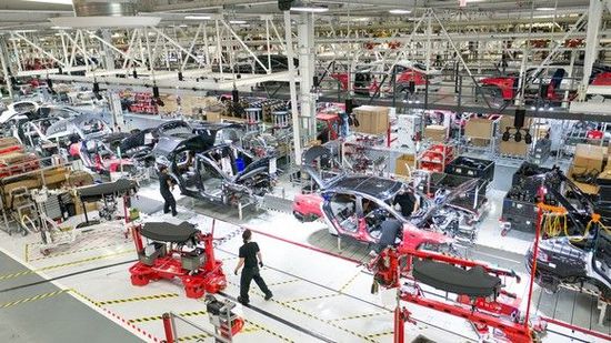 Fábrica de Tesla en Fremont