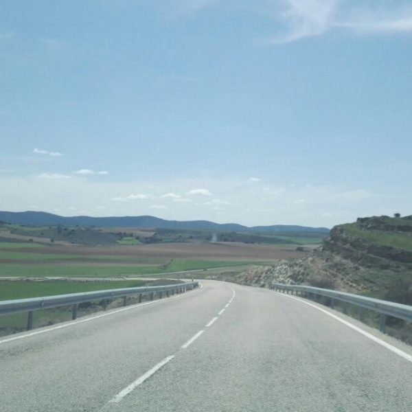 Carretera secundaria de Ariza a Molina de Aragón