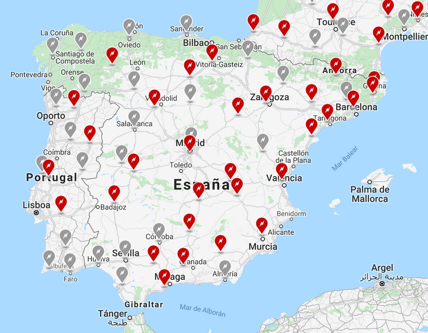 SuC en España actualmente (julio de 2018)