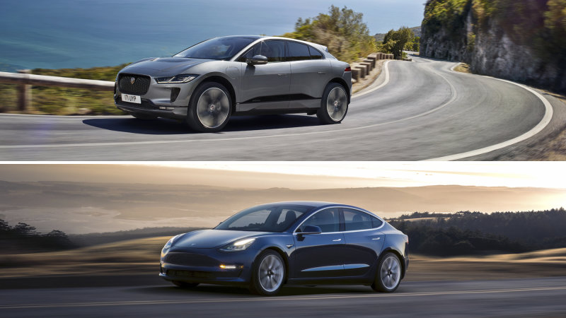 TESLA & JAGUAR TESLA & JAGUAR
