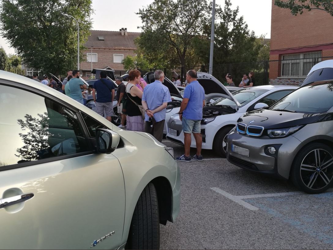 Vehículos eléctricos concentración Azuqueca 2018