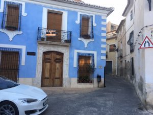 Viaje Madrid-Alicante en Tesla Model S 75. Relleu.