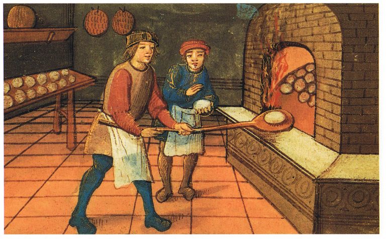 Panadero medieval