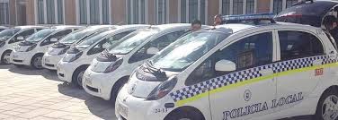 Coches patrulla eléctricos en Málaga