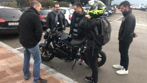 Moto eléctrica Brammo