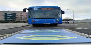 Recarga inalámbrica de autobuses Recarga inalámbrica de autobuses