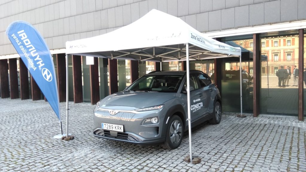 Hyndai Kona eléctrico en los NaVEAC days 2019 - Foto HCC Hyndai Kona eléctrico en los NaVEAC days 2019 - Foto HCC