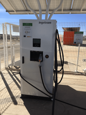 Punto de carga trío gratuito en GFM (Villacañas).