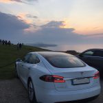 Tesla Model S 75. Vista Gerra (Cantabria).