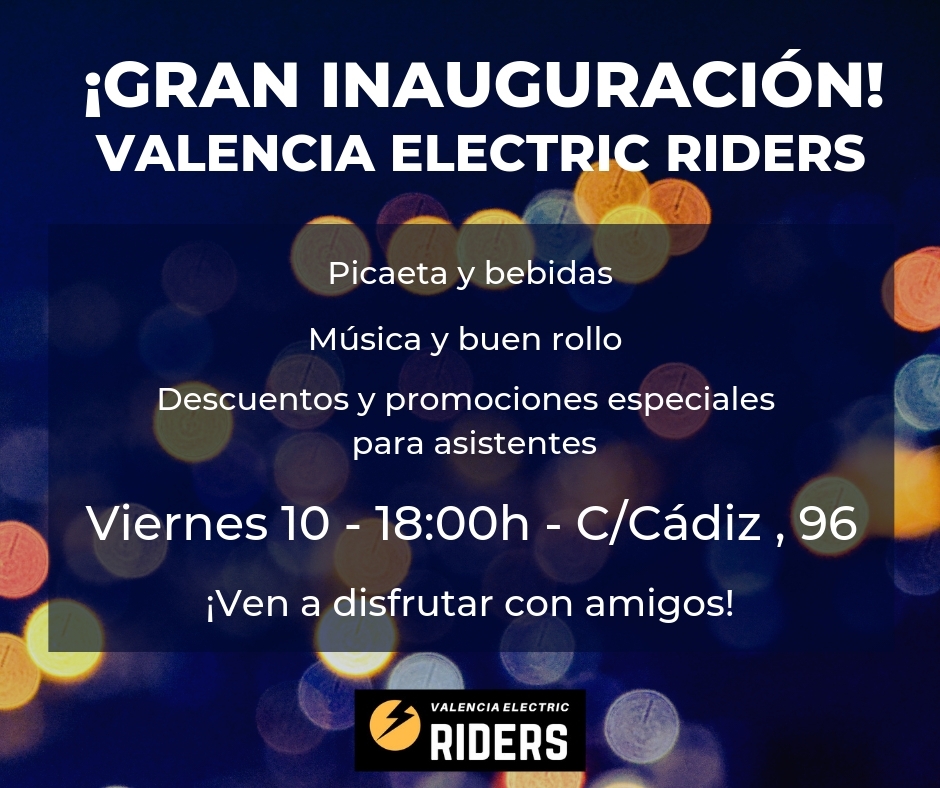 Valencia Electric Riders, cartel del evento