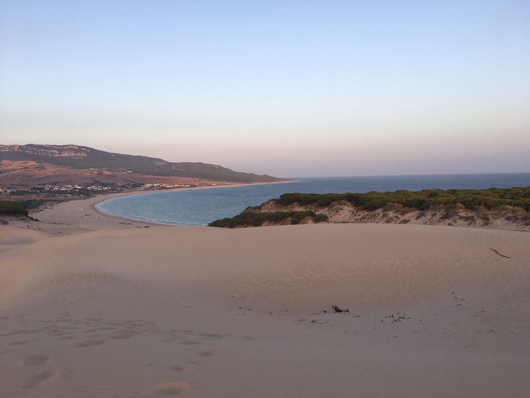 Foto desde la duna de la Playa de Bolonia Foto desde la duna de la Playa de Bolonia