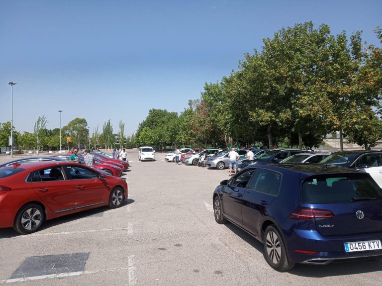 Primera Prueba de Consumos de Vehículos Eléctricos con AUVE Primera Prueba de Consumos de Vehículos Eléctricos con AUVE