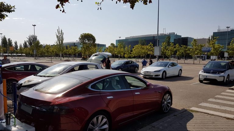 Primera Prueba de Consumos de Vehículos Eléctricos con AUVE