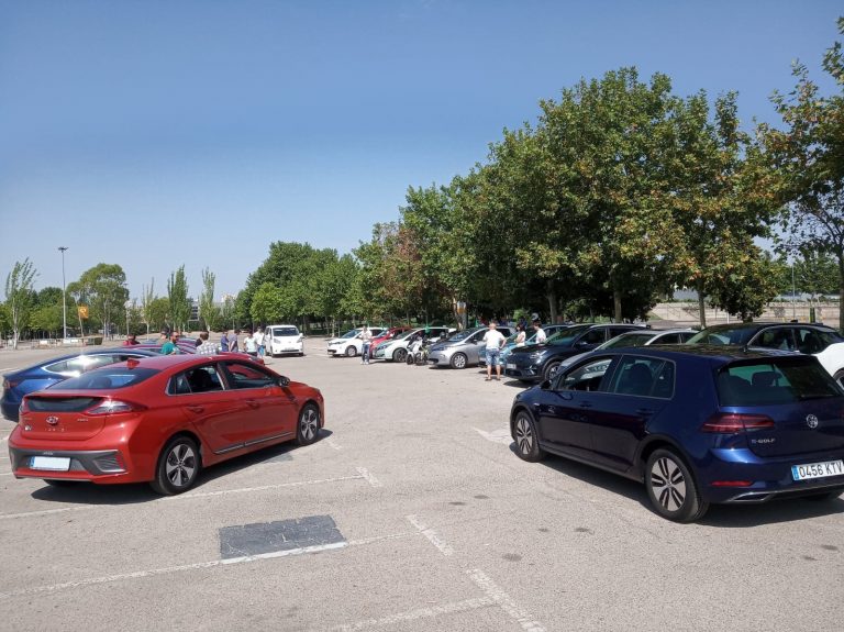 Primera Prueba de Consumos de Vehículos Eléctricos con AUVE