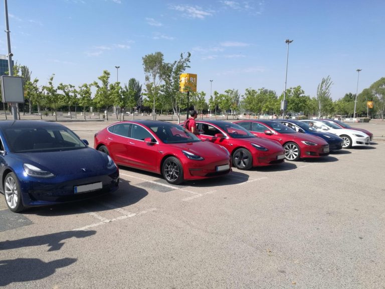 Vehículos Tesla participantes Vehículos Tesla participantes