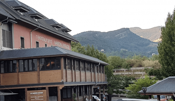  Restaurante Masion Rouge en Barberaz (Francia)